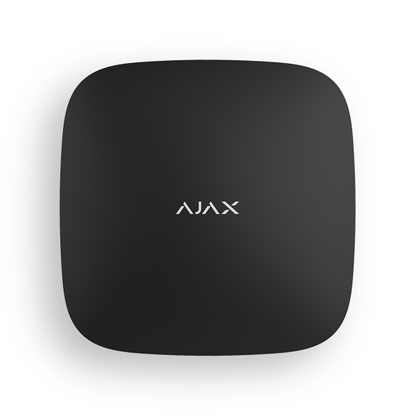 Смарт центр системы безопасности AJAX Hub Plus Черный