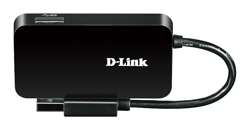 Разветвитель USB 3.0 D-Link DUB-1341 4порт. черный (DUB-1341), купить в Краснодаре