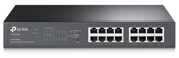 Коммутатор TP-LINK TL-SG1016PE, купить в Краснодаре