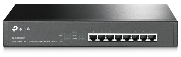 Коммутатор TP-LINK TL-SG1008MP, купить в Краснодаре