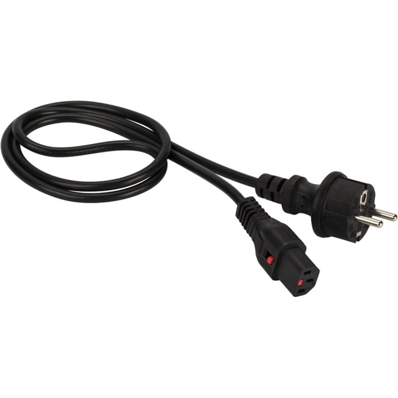 Шнур питания LANMASTER LAN-PP13L/SH-0.5-BK