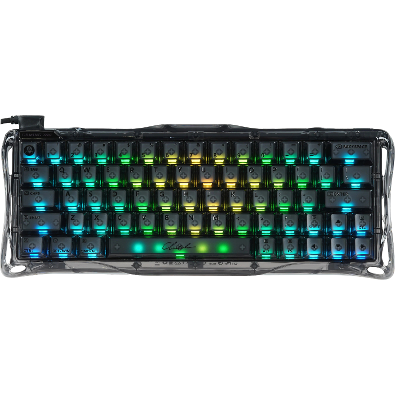 Игровая клавиатура Gravastar Mercury V60 Onyx Crystal (6972448924542)