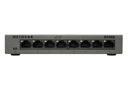 Коммутатор Netgear GS308-100PES, купить в Краснодаре