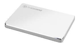 Внешний жесткий диск 2TB Transcend StoreJet 25C3, 2.5", USB 3.1/USB Type-C, Extra Slim, стальной, серебро, купить в Краснодаре