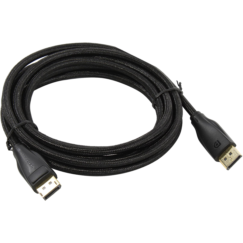 Кабель Vention DisplayPort v1.4 20M Кабель Vention DisplayPort(m)/DisplayPort(m) - 3 м (HCCBI)