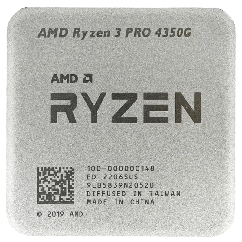 Процессор AMD Ryzen 3 PRO 4350G (100-000000148)