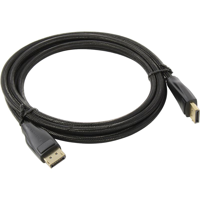 Кабель Vention DisplayPort v1.4 20M Кабель Vention DisplayPort(m)/DisplayPort(m) - 2 м (HCCBH)