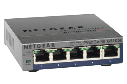 Коммутатор Netgear GS105PE-10000S, купить в Краснодаре