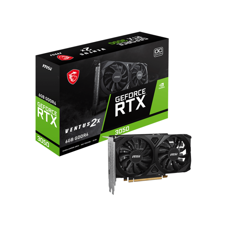 Видеокарта MSI GeForce RTX 3050 VEN