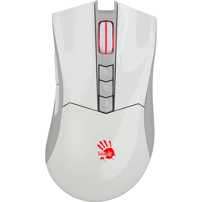 Мышь A4Tech R90 PLUS GREUISH WHITE