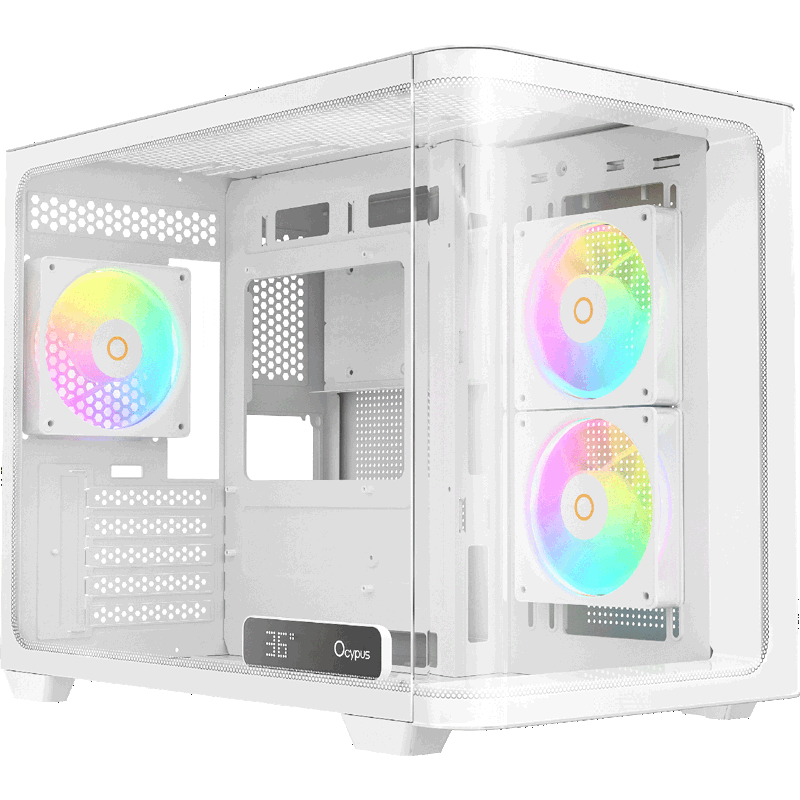Корпус ПК без блока питания Ocypus Iota-C50-WHD300CD-GL