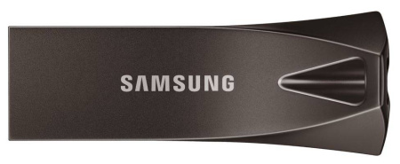 Флеш накопитель 512GB SAMSUNG BAR Plus, USB 3.2 Gen1 400 МВ/s, серый, купить в Краснодаре