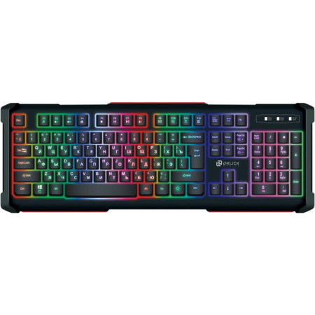 Клавиатура Oklick 717G BLACK DEATH черный Oklick 476395, купить в Краснодаре