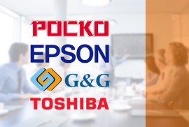 Презентация Epson, G&G и Toshiba на мероприятии от РОСКО