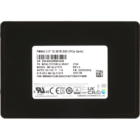 Твердотельный накопитель Samsung MZQL215THBLA-00A07, купить в Краснодаре