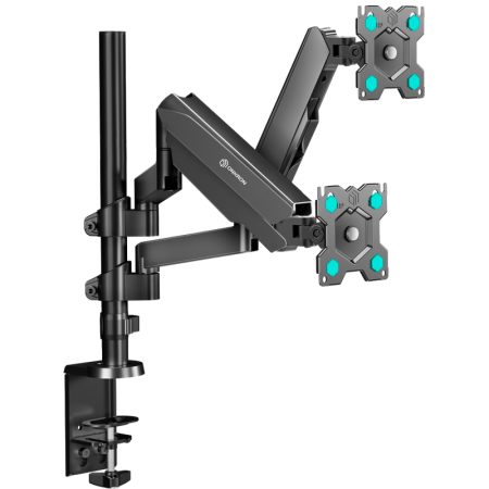 Кронштейн для 2-х мониторов ONKRON ONKRON G140 BLACK, купить в Краснодаре