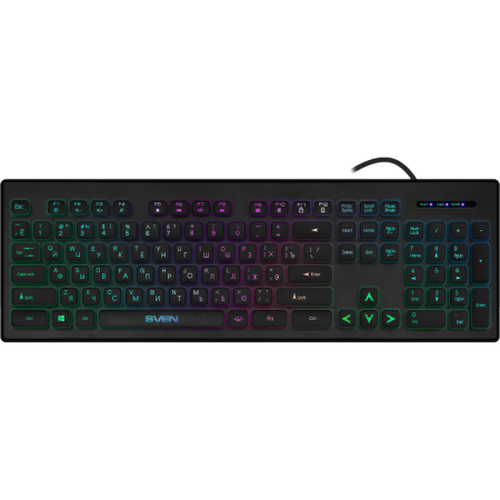 Клавиатура SVEN KB-C7500EL (104кл, подсветка ) Sven SV-020804, купить в Краснодаре