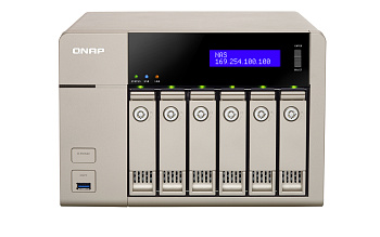 Сетевое хранилище QNAP TVS-663-4G