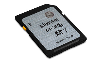 Карта памяти SDXC Kingston SD10VG2/64GB
