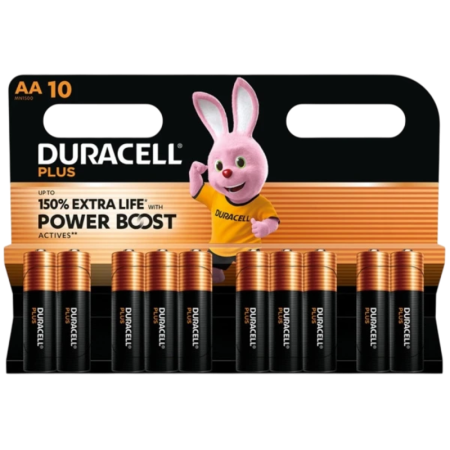 Батарейка AA DURACELL LR6 BL10PLUS, купить в Краснодаре