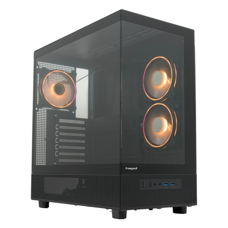 Корпус без блока питания HSPD F710-TGBK-ARGB, купить в Краснодаре