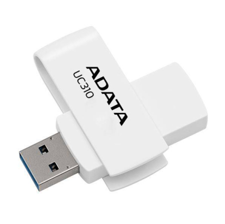 Флеш накопитель 256GB A-DATA UC310, USB 3.2, белый, купить в Краснодаре