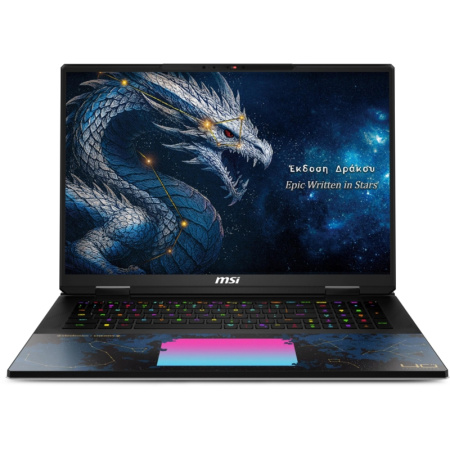 Ноутбук MSI Titan Dragon Edition 18 HX A2WJ-1251RU Core Ultra 9 290HX Plus 96Gb SSD4Tb NVIDIA GeForce RTX 5090 24Gb 18" IPS UHD+ (3840x2400) Windows 11 black WiFi BT Cam (9S7-1824D6-1251), купить в Краснодаре