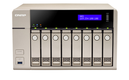 Сетевое хранилище SMB QNAP TVS-863-4G, купить в Краснодаре