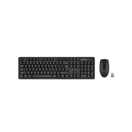 Клавиатура + мышь A4Tech 3330N клав:черный мышь:черный USB беспроводная Multimedia A4Tech 3330N, купить в Краснодаре