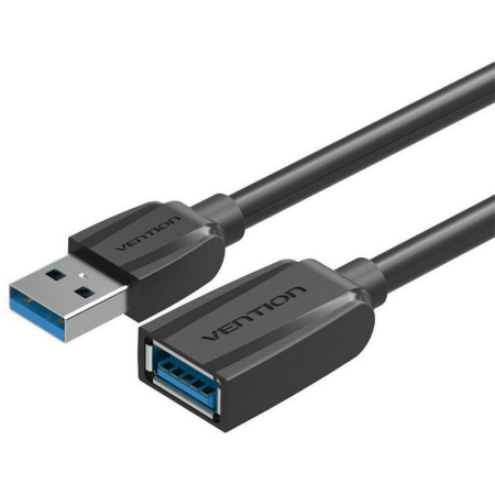 Кабель-удлинитель Vention USB 3.0 AM Vention USB 3.2 Type-AM - USB 3.2 Type-AF 2м, купить в Краснодаре