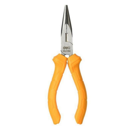 Удлиненные плоскогубцы Deli -инструменты DL2106C, купить в Краснодаре