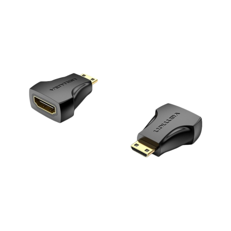 Адаптер-переходник Vention HDMI 19F Адаптер-переходник Vention HDMI 19F/mini HDMI 19M (AISB0), купить в Краснодаре