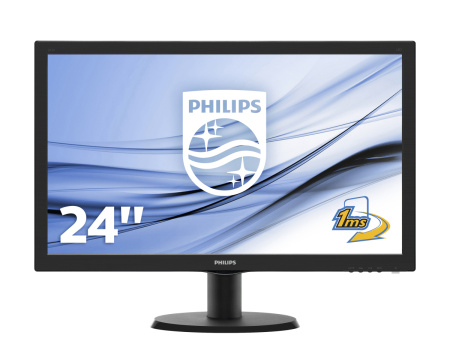 Монитор PHILIPS 243V5LHAB (243V5LHAB/00(01)), купить в Краснодаре