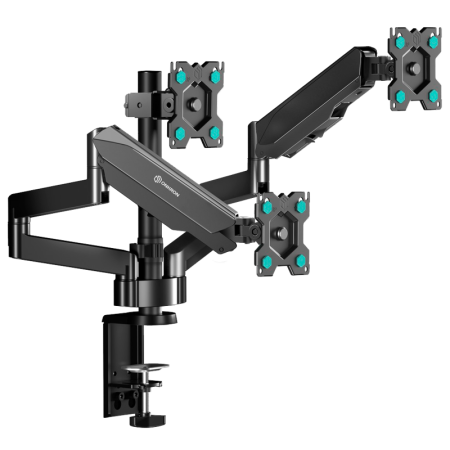 Кронштейн для 3-х мониторов ONKRON ONKRON G280 BLACK, купить в Краснодаре