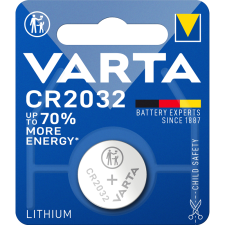 Батарейка CR2032 Varta PRIMARY LITHIUM CR2032 (06032101401), купить в Краснодаре
