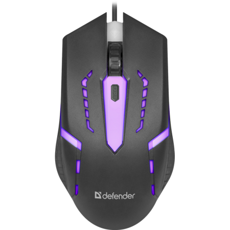 Defender Проводная оптическая мышь Hit MB-601 7цветов,4кнопки,800-1200dpi Defender Hit MB-601, купить в Краснодаре