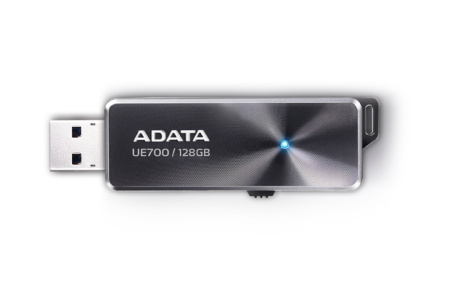 Флешка 128GB ADATA DashDrive Elite UE700 USB 3.0 Черный металлич., купить в Краснодаре