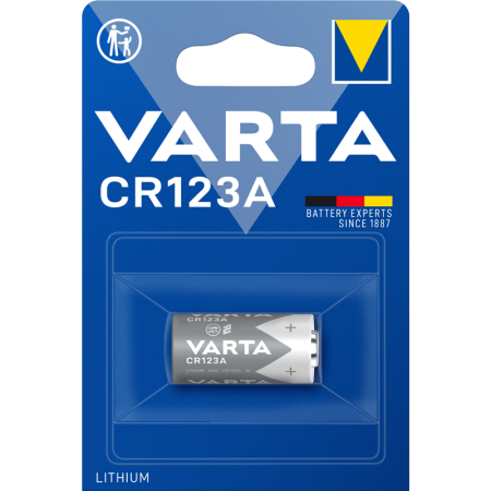 Батарейка CR123A Varta PROFESSIONAL CR123A (06205301401), купить в Краснодаре