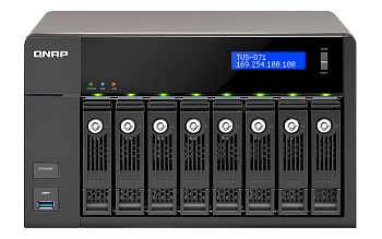 Сетевое хранилище QNAP TVS-871-i3-4G