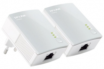 Комплект адаптеров Powerline TP-LINK TL-PA4010KIT, купить в Краснодаре