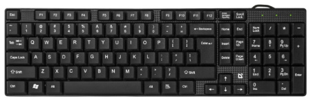 Клавиатура Defender Accent SB-720 RU,черный,компактная USB, купить в Краснодаре
