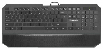 Клавиатура Defender Oscar SM-600 Pro RU,черный,полноразмерная USB, купить в Краснодаре