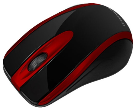 Мышь Crown CMM-014 (black and red), купить в Краснодаре
