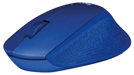 Мышь беспроводная Logitech M330 SILENT PLUS BLUE, купить в Краснодаре