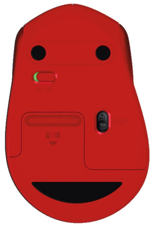 Мышь беспроводная Logitech M330 SILENT PLUS,RED, купить в Краснодаре