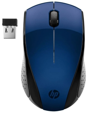 Мышь HP Wireless Mouse 220 (7KX11AA) Blue USB, купить в Краснодаре
