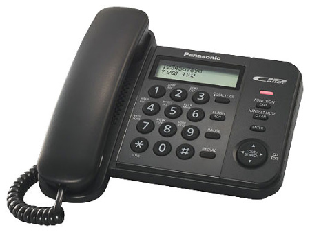 Проводной телефон Panasonic KX-TS2356RUW, купить в Краснодаре