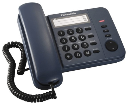 Проводной телефон Panasonic KX-TS2352RUB, купить в Краснодаре