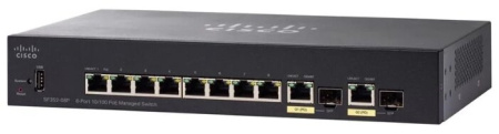 Коммутатор Cisco SF352-08P, купить в Краснодаре