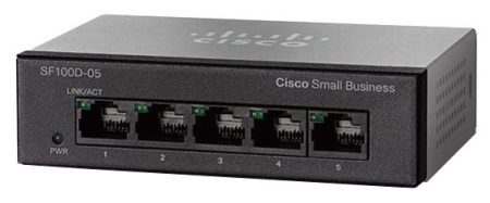 Коммутатор Cisco SF110D-05-EU, купить в Краснодаре